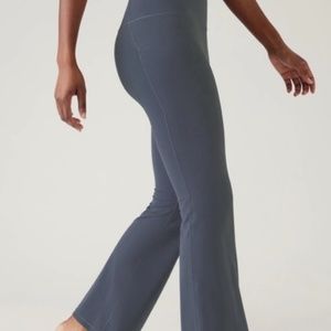 NWOT TALL Salutation Stash Flare Pants Granite Blue
